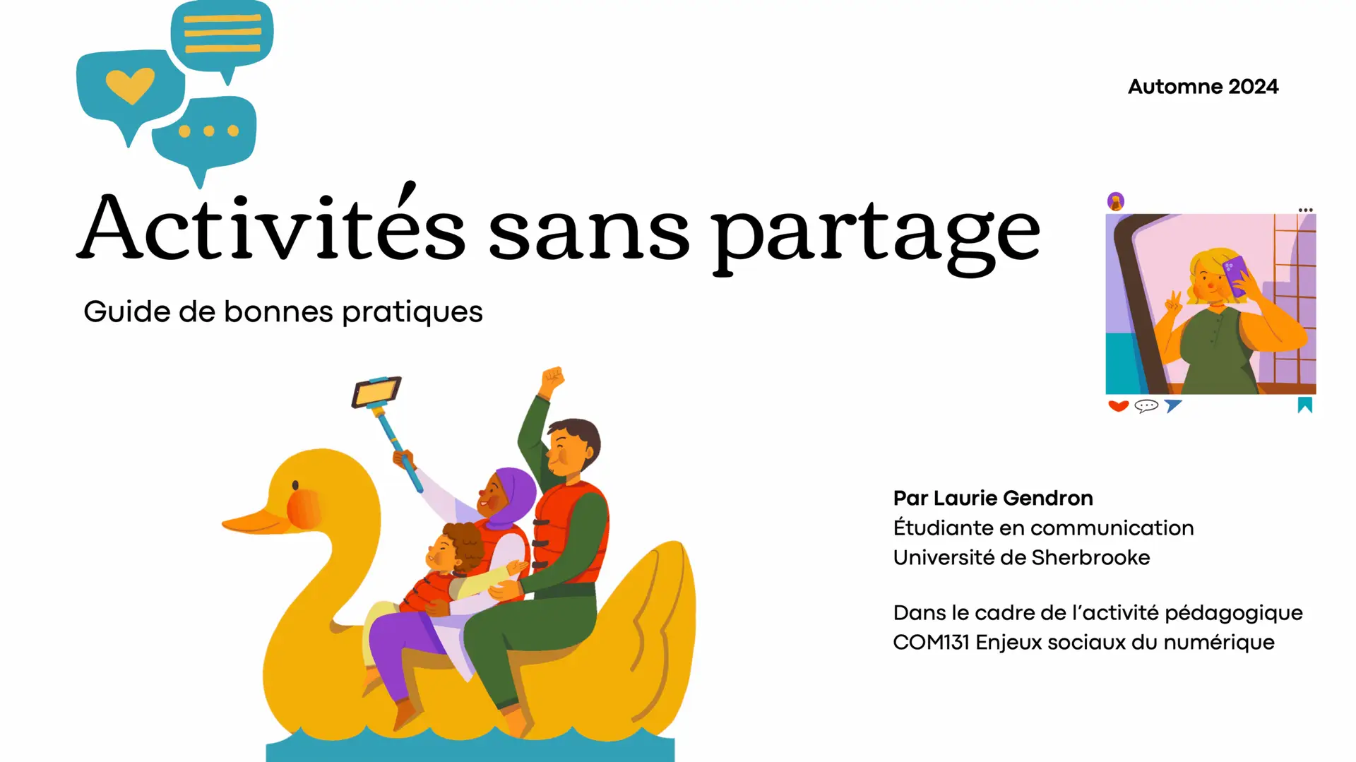 Activités sans partage : guide des bonnes pratiques